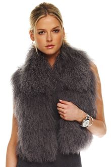 Michael Kors Mongolian Vest - Lyst