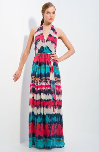 Milly Gustavia Dip-dyed Maxi Dress - Lyst