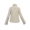 Patrizia Pepe Short Coat in Beige - Lyst