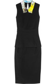 Preen Kimono-collar Stretch-crepe Dress - Lyst