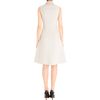 Rochas Zip Front Dress in White (beige) - Lyst