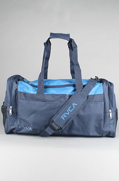 Rvca The Meed Duffle Bag in Royal Fade & Navy in Blue for Men (navy) | Lyst
