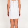 Tibi Paper Denim Tank Dress in White - Lyst