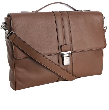 brown messenger purse