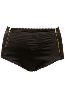 Topshop Satin High Waisted Knicker - Lyst
