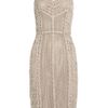 Burberry Prorsum Crocheted Cotton Dress in Beige (white) - Lyst