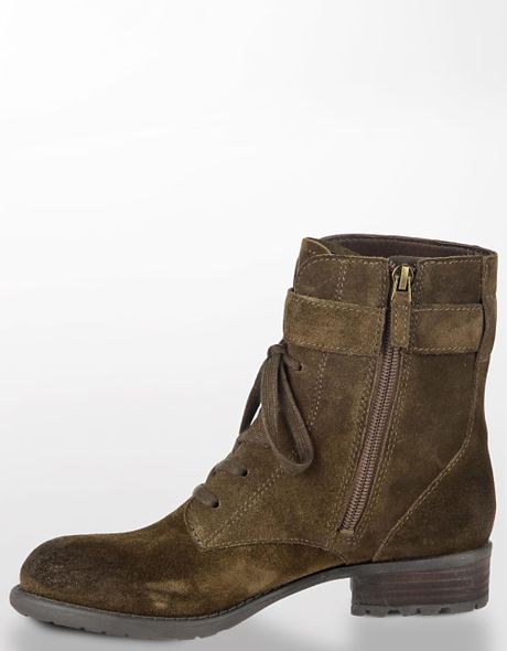 franco sarto green suede boots