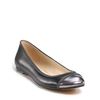 Michael Kors Kors Otley Flats in Gray (black gunmetal vachetta) - Lyst