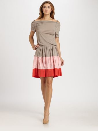  Cotton Drawstring Dress 