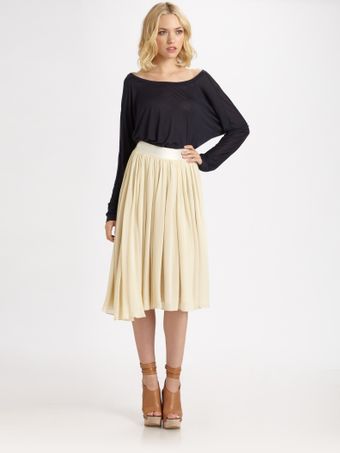 See By Chloé Midcalf Skirt - Lyst