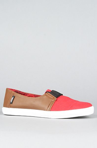 Vans The Banyon Sneaker in Brown and Red in Brown - Lyst