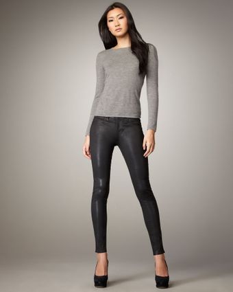 J Brand Faux-leather Pants - Lyst