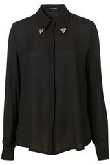 Topshop Cowboy Blouse By Sister Jane**