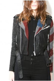 Tuesday Night Band Practice Lilith Leather Biker Jacket - Lyst