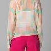 Equipment Quinn Twister Print Blouse in Pink (blush) - Lyst