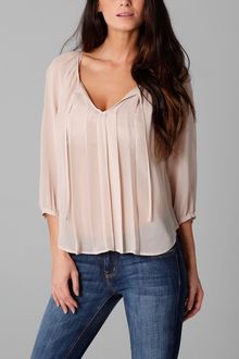 Joie Blanchette Blouse in Mushroom - Lyst