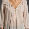 Joie Blanchette Crepe Georgette Blouse in Beige (mushroom) - Lyst