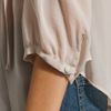 Joie Blanchette Crepe Georgette Blouse in Beige (mushroom) - Lyst