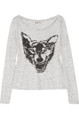 Textile Elizabeth And James Fox-print Jersey Top