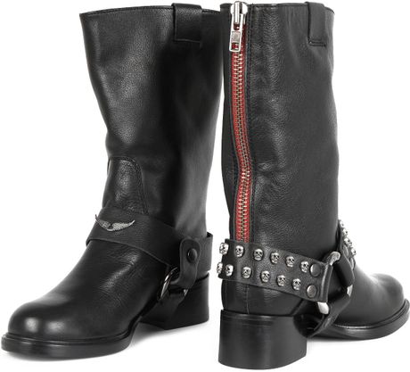 Zadig & Voltaire Boots Monty in Black - Lyst