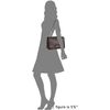 Ferragamo Chocolate Buffalo Leather Classic Shoulder Bag in Brown (chocolate) - Lyst