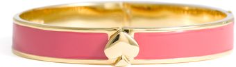 Kate Spade Spade Hinged Bangle - Lyst
