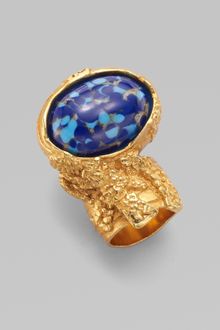 Yves Saint Laurent Arty Ovale Ring - Lyst