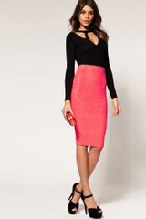 ASOS Collection Pencil Skirt in Sequins