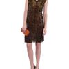 Bottega Veneta Stainedglass Print Dress in Yellow - Lyst