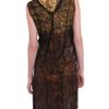 Bottega Veneta Stainedglass Print Dress in Yellow - Lyst