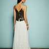 Free People Kristins Limited Edition Glamour Dress in Black (ivory combo) - Lyst