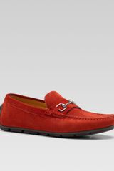 Gucci Street Suede Bit Loafer
