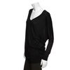 Helmut Lang Exclusive Batwing Drapey Long Sleeve Tee in Black - Lyst
