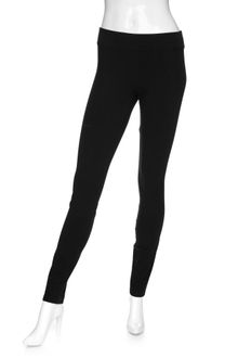 Helmut Lang Seamed Black Leggings - Lyst