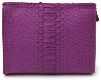 Hunting Season Exclusive Python Cosmetic/clutch - Lyst