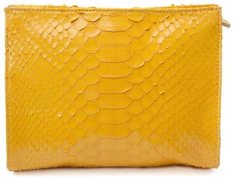 Hunting Season Exclusive Python Cosmetic/clutch - Lyst