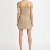 Valentino Cotton Mini Dress in Beige - Lyst