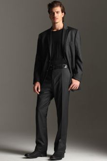 John Varvatos Asphalt Super 130s Wool Slim Two-button Suit - Lyst
