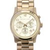 Michael Kors Gold Chronograph Watch in Gold - Lyst