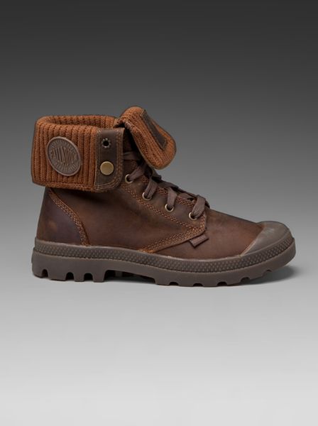 tan palladium boots