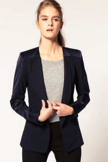 ASOS Collection Asos Tux Blazer with Contrast Sleeves - Lyst