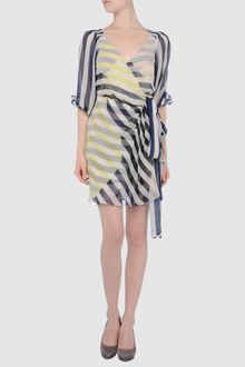 Diane Von Furstenberg Short Dresses - Lyst