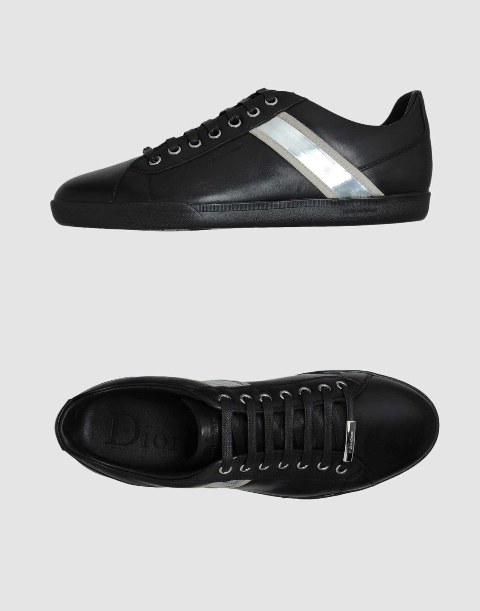 black dior sneakers mens