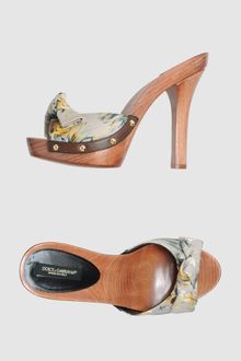 Dolce & Gabbana Platform Sandals - Lyst
