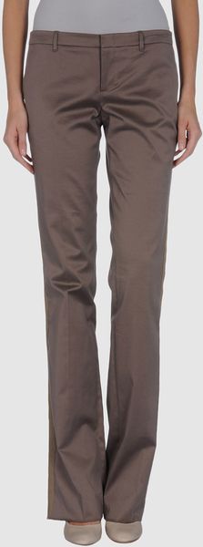 Gucci Casual Pants in Brown - Lyst