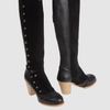 John Galliano  Highheeled Boots in Black - Lyst