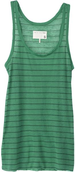 Rag & Bone Scoop Neck Tank - Lyst