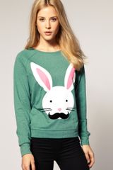 River Island  Moustache Rabbit Top
