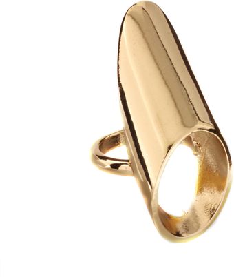ASOS Collection Asos Knuckle Nail Ring - Lyst