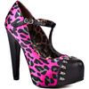 Betsey Johnson Mortica in Pink (leopard) - Lyst